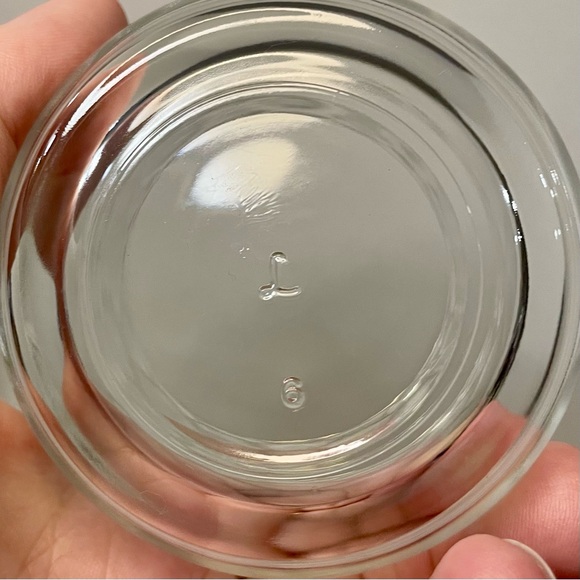 Vintage Libbey Bubbles Urban PolkaDot Thumbprint Clear Glass Old Fashioned Rocks - Picture 7 of 10